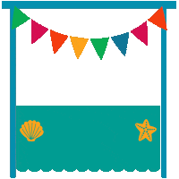 Beach Festival Sticker by Beachcombing Magazine