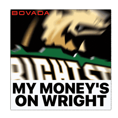 Wright State Raiders Sticker by Bovada