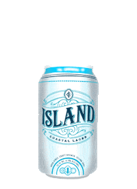 Take It Easy Beer Sticker by Island Coastal Lager