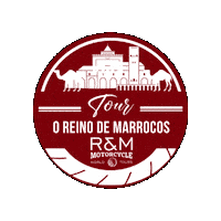 rmmotorcycle viagemdemoto rmmotorcycletours mototurismo tourrmmarrocos Sticker