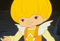 happy rainbow brite GIF