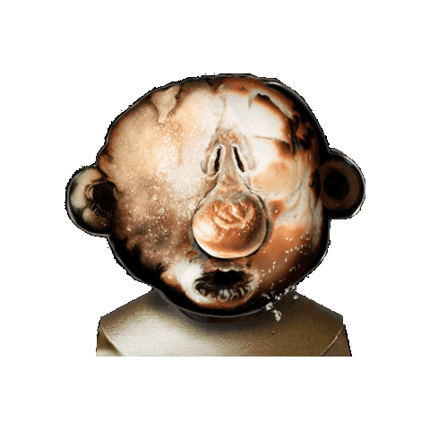 Walking Bread Sticker by Alex Boya