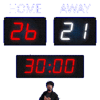 21 Away Sticker