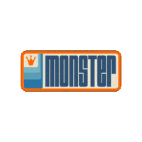 Retro Sticker by kingmonster