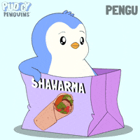 Hungry Penguin GIF by Pudgy Penguins