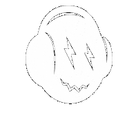 Brainjack Pointing Sticker by Brainjack Music