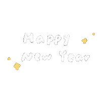 Happy Line Sticker