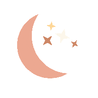 Moon Decor Sticker by Bash Clothing