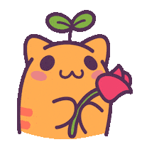 For You Cat Sticker by Castaways