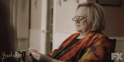 Happy Louie Anderson GIF by BasketsFX