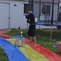 Baseball Swinging GIF