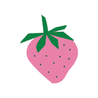 berkshirecoop icon strawberry berkshirefoodcoop berkshire food co-op Sticker