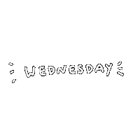 Wednesday Morning Sticker