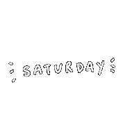 Saturday Morning Sticker