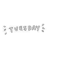 Happy Tuesday Sticker