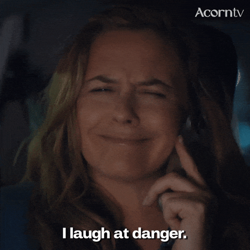 As If Laugh GIF by Acorn TV