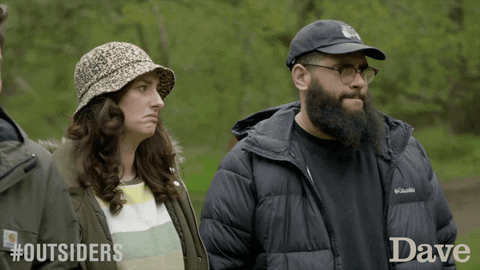 David Mitchell Outsiders GIF
