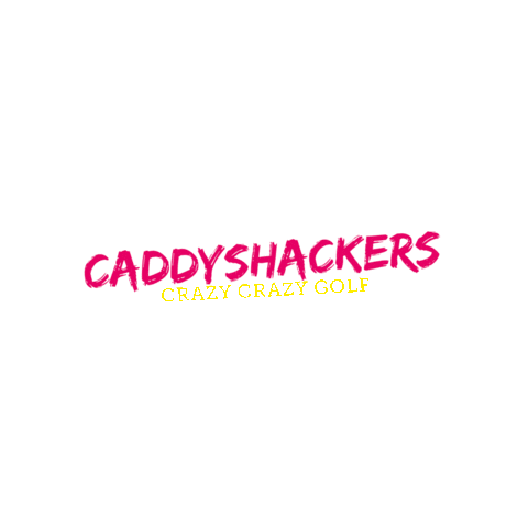 Caddyshackers giphygifmaker golf leicester crazygolf Sticker