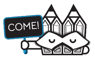 Sign Come Sticker by Stamatia Alexaki