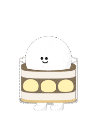 Shock Cake Sticker by CakeTaiwan