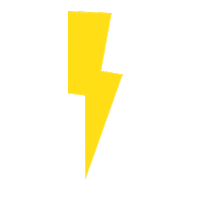 Lightning Bolt Rainbow Sticker by Content Factory