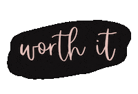 Text Lettering Sticker