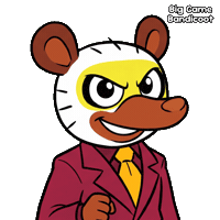 Big Game Deal With It Sticker by VeeFriends