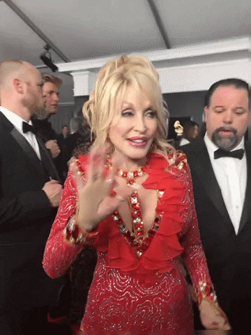 dolly parton grammys GIF by CBS This Morning