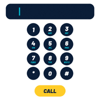 Phone Call Sticker by 1-800-NO-FAULT