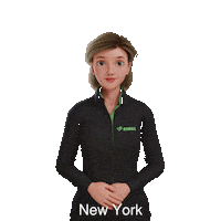 New York Sticker Sticker by Sign Time - SiMAX