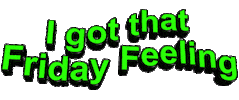 Friday Weekend Sticker by GIPHY Text