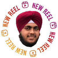 Harshclicks Sticker by BORN ON INSTAGRAM