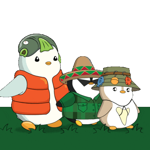 Adventure Camping Sticker by Pudgy Penguins