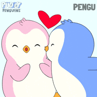 I Love You Kiss GIF by Pudgy Penguins