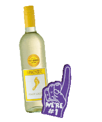 Game Day Football Sticker by Barefoot Wine