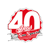 40 Anos Sticker by Sun Special