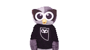 look down Sticker by Hootsuite