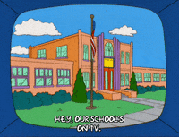 Episode 9 School GIF by The Simpsons