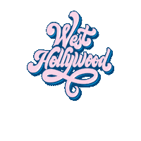 Sunset Blvd Wave Sticker by Designer Don G.