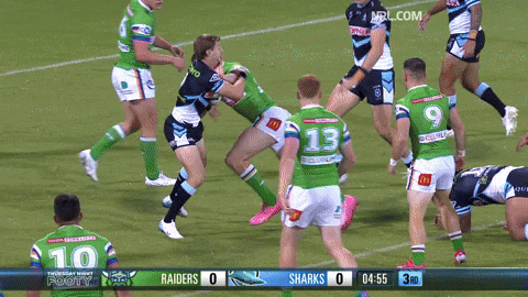Nrl GIF by Canberra Raiders