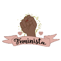 amorilustra girl power arte feminist Sticker