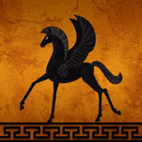 Greek Art Horse GIF