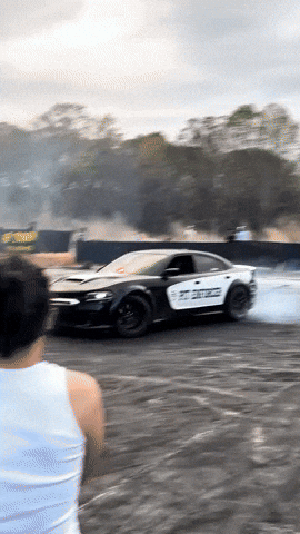 StreetSocietyusa giphyupload drifting slideshow hellcat GIF