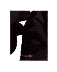 kiss me love Sticker by Valeria Vicente
