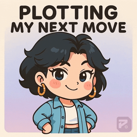 Plotting Bright Eyes GIF by Persona