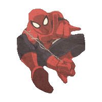 spiderman STICKER by imoji