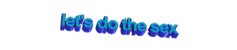 blue Sticker by AnimatedText