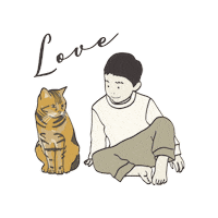 Cat Love Sticker