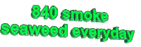 smoke weed Sticker by AnimatedText