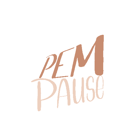 Pause Mecfs Sticker by Handbeschriftetes